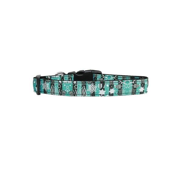 Pet Pal Hannukah Festival of Lights Nylon Dog CollarMedium PE811058